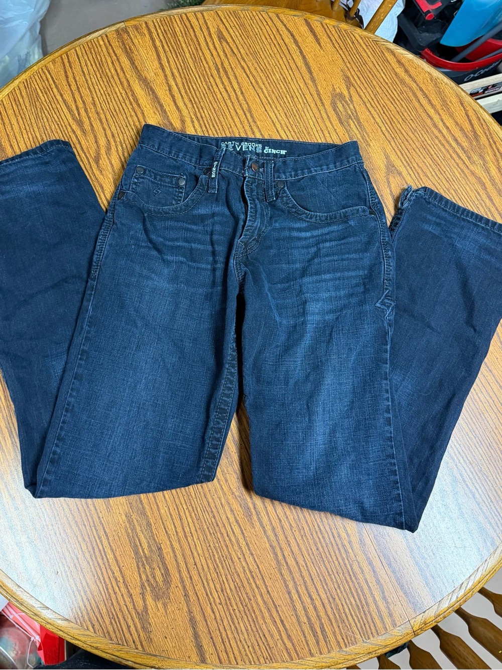 Cinch Men's Straight Jeans - Dark Blue/Black Wash